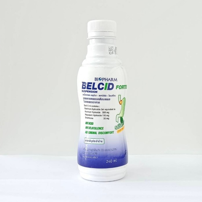 BELCID Forte 240 ml รสมิ้นต์ สูตรไม่มีน้ำตาล