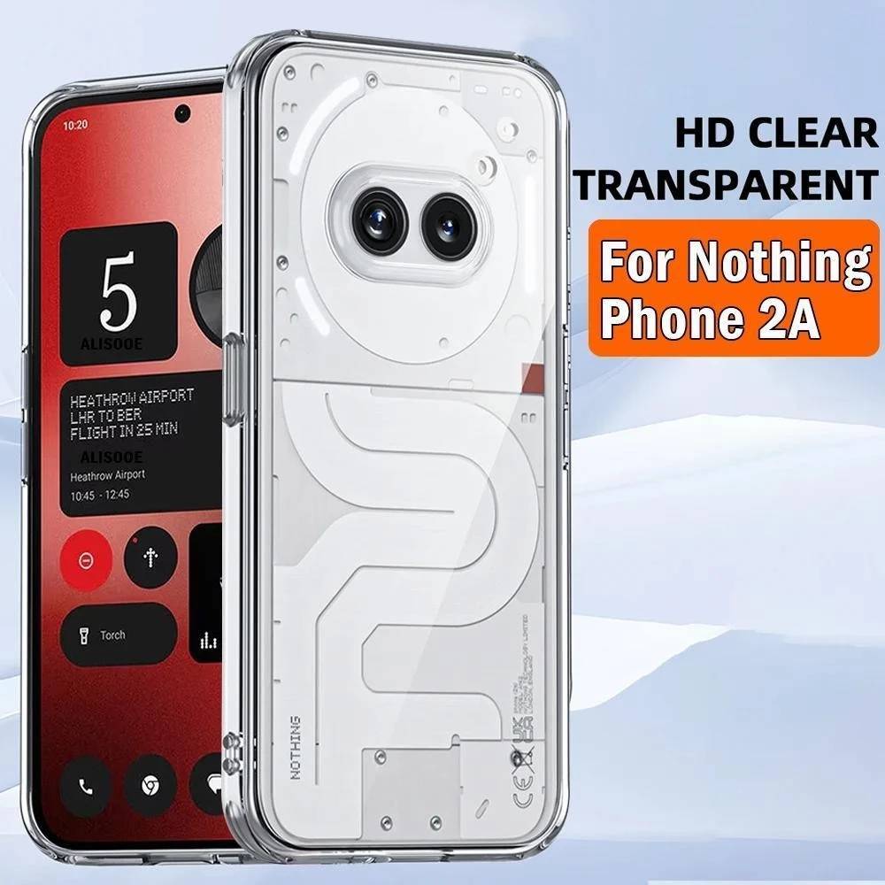 Nothing Phone(2a)ตรงรุ่น(พร้อมส่งในไทย)เคสTPUใสกันกระแทกแบบคลุมกล้องNothing Phone 2A