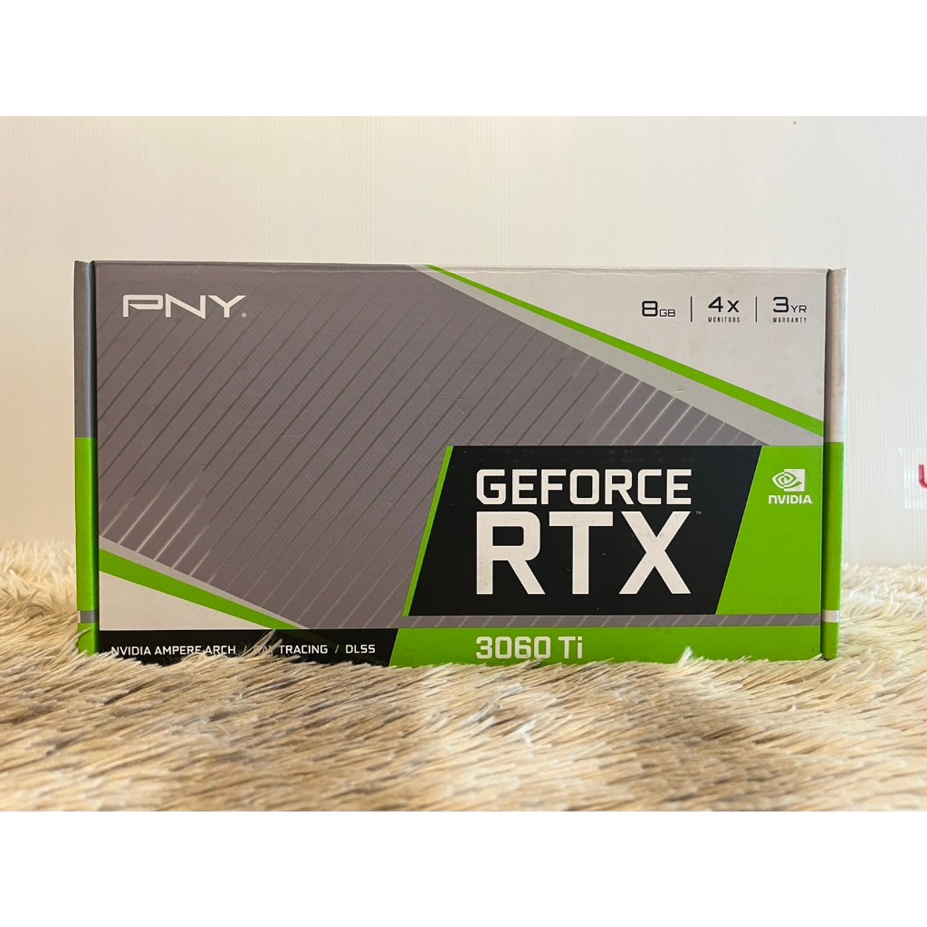 VGA (การ์ดแสดงผล) PNY GEFORCE RTX 3060 TI 8GB GDDR6X VERTO DUAL FAN