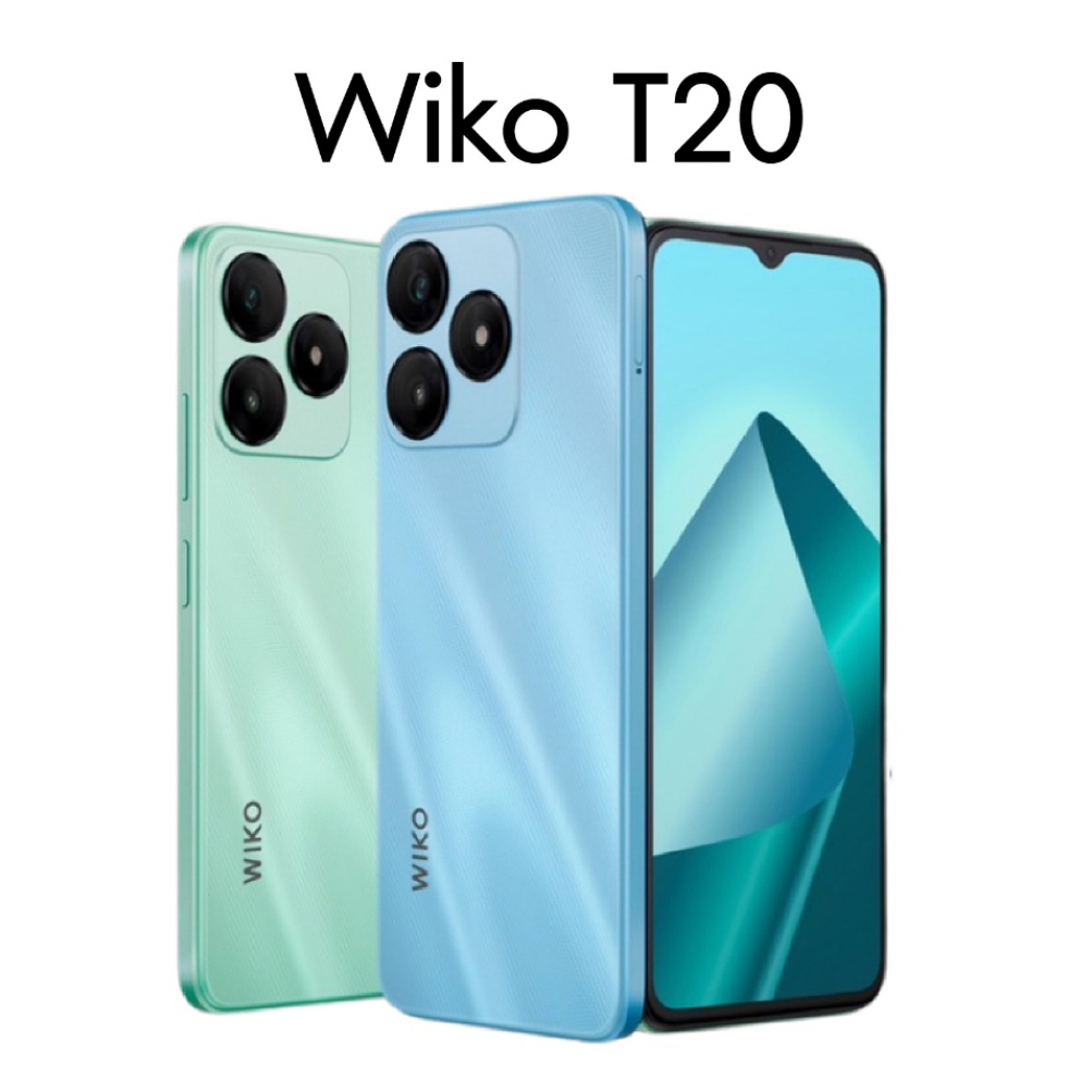 *ฟรีหัวชาร์จ* Wiko T20 4+128GB วีโก จอ6.56 HD+ กล้อง8 ล้าน  Dual Camera แบต 5,000 mAh ประกันศูนย์ไทย