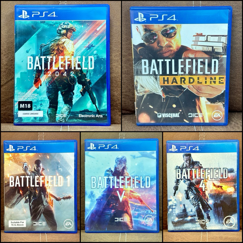 [Ps4] Battlefield รวมหลายภาค - Battlefield 1 /Battlefield 4 /Battlefield V /Battlefield 2042 /Battle