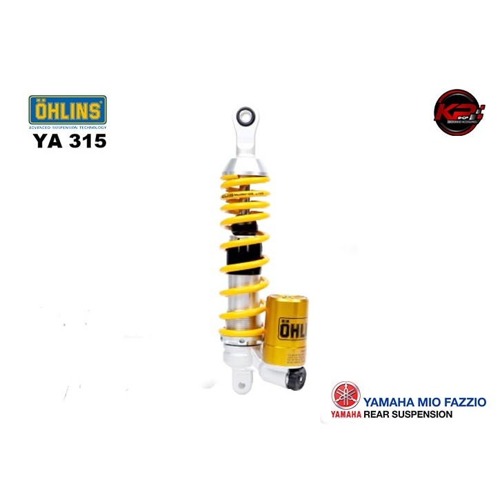 โช๊คหลัง OHLINS YA 315 FOR YAMAHA FAZZIO (OHLINS รับประกัน 2 ปี)