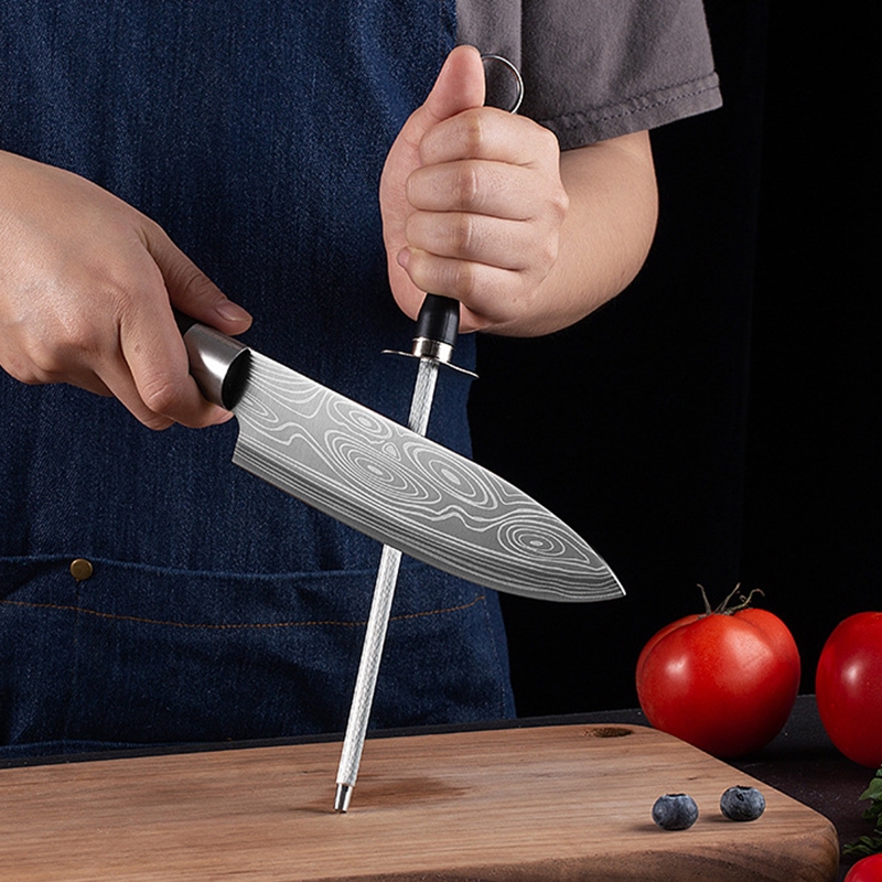 มีดทําครัว ชุดมีดทําครัว 5 ชิ้น1ชุด ใบมีดคมกริบ คุณภาพระดับพรีเมี่ยม น้ำหนักด ด้ามจับทนทาน B00010 - รูปที่ 4