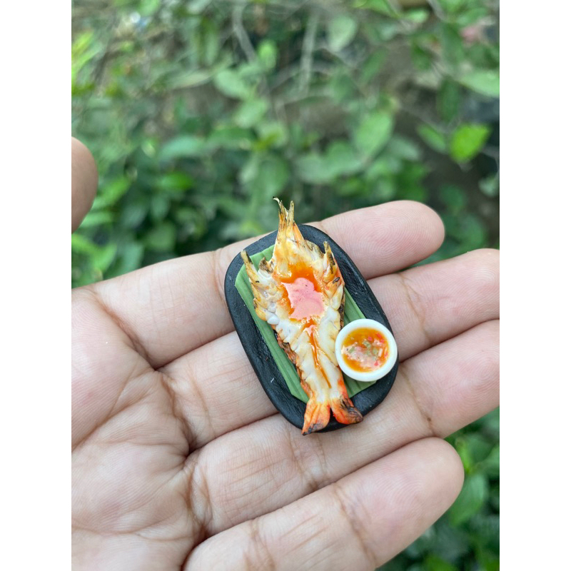 กุ้งแม่น้ำเผาจิ๋วดินไทย