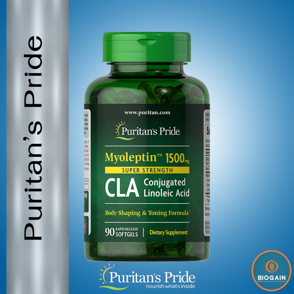 Puritan's Pride Super Strength Myo-Leptin™ CLA 1500 mg / 90 Softgels