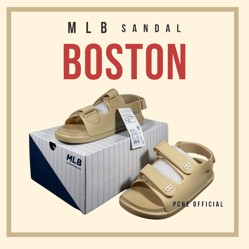 New MLB : Chunky Sandal Boston Red Sox Sandal (รองเท้าแตะ MLB)