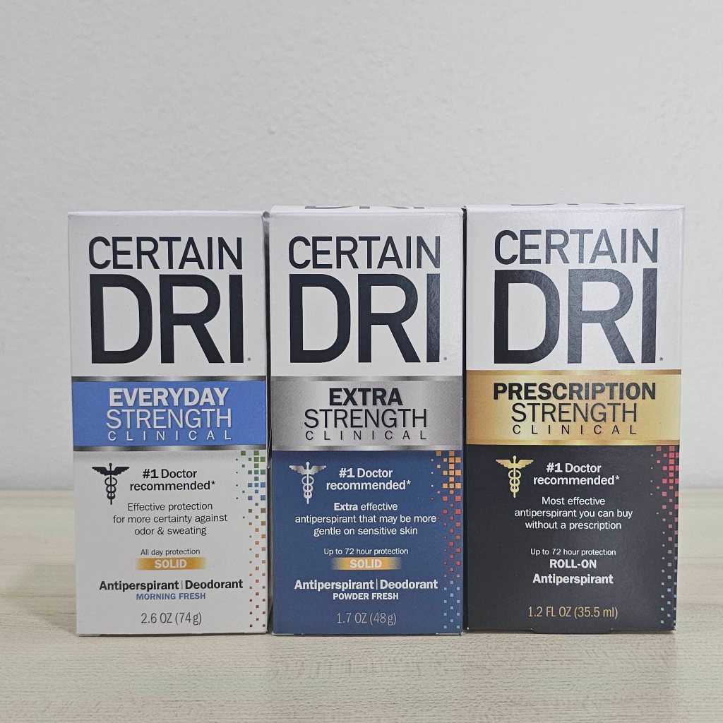 Certain dri เซอร์เทนดราย ระงับกลิ่นกาย certaindri