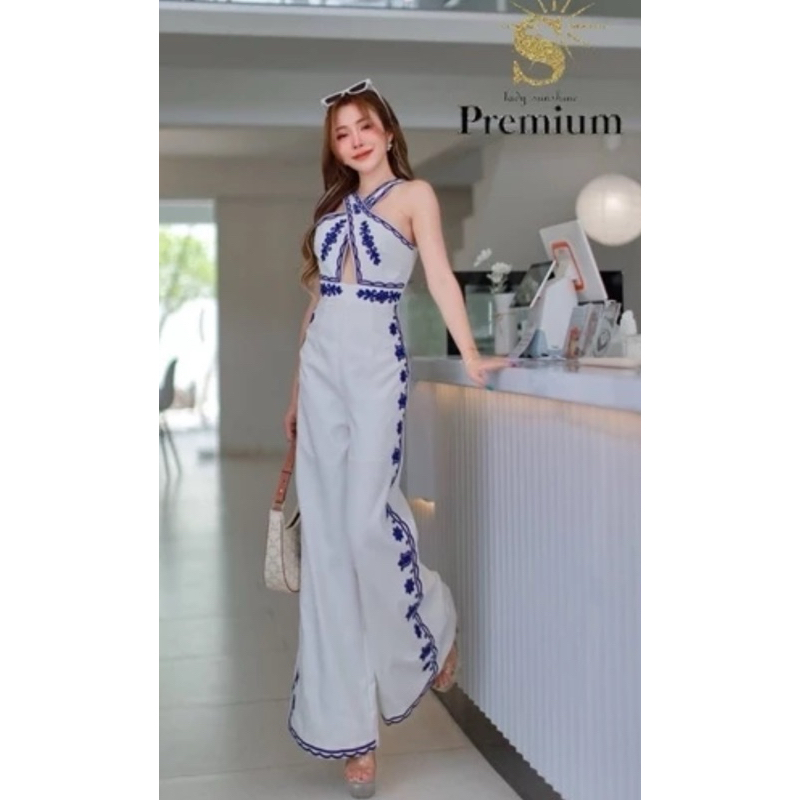 จั้มขายาว จั้มงานปัก Lady sunshine🌈