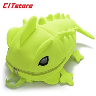 CIT กระเป๋าเป้ รูปการ์ตูนกิ้งก่า (มังกร) 3 มิติ