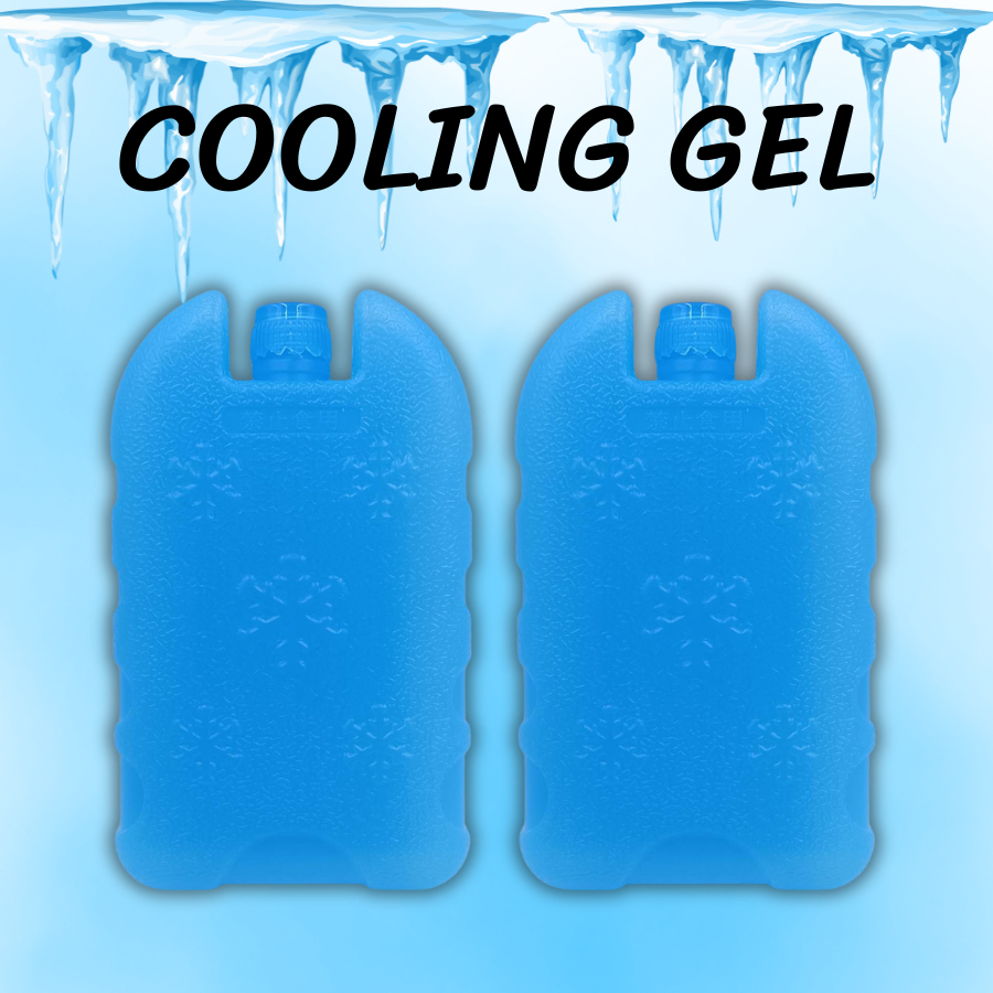 ICE PACK COOLING PAD เจลเก็บความเย็น ก้อนน้ำแข็งเทียมสำหรับพัดลมไอเย็น ( สีน้ำเงิน ) ความจุ 300 ml. - รูปที่ 3