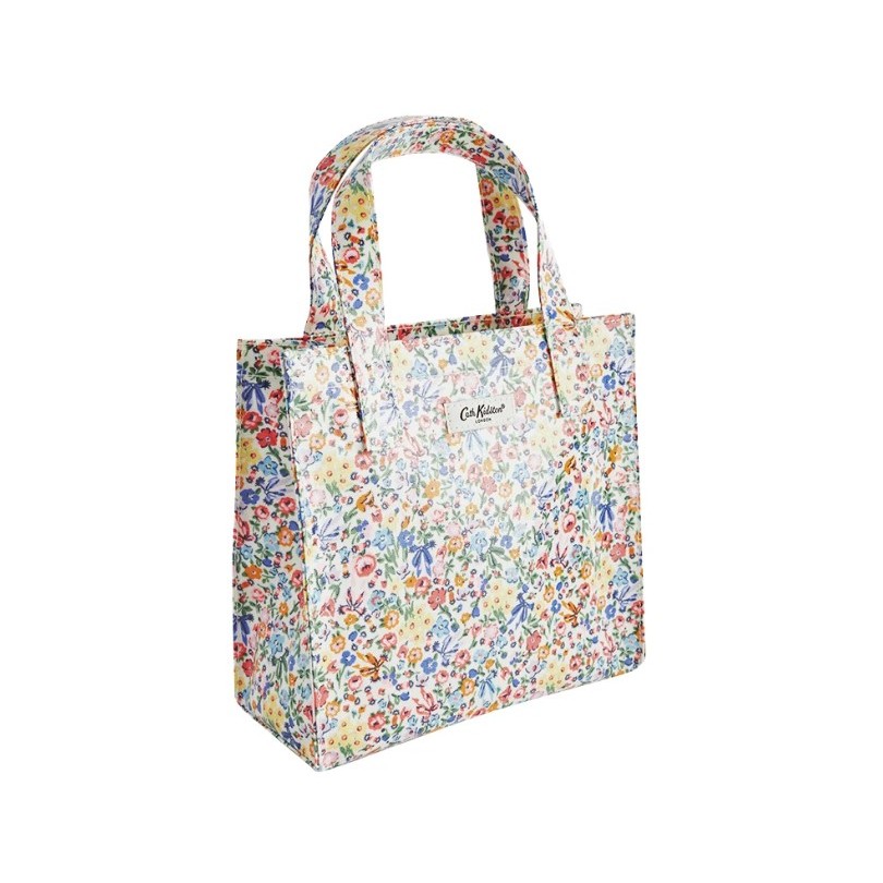 Cath Kidston Small Bookbag Harmony Ditsy Blue/Yellow