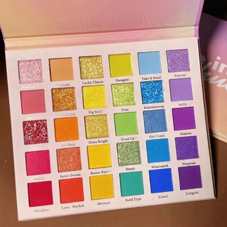 M432 MGL พาเลทอายแชโดว์ สีสันสดใส 30สี มีกลิตเตอร์ ชิมเมอร์ สีชัด ติดทนนาน