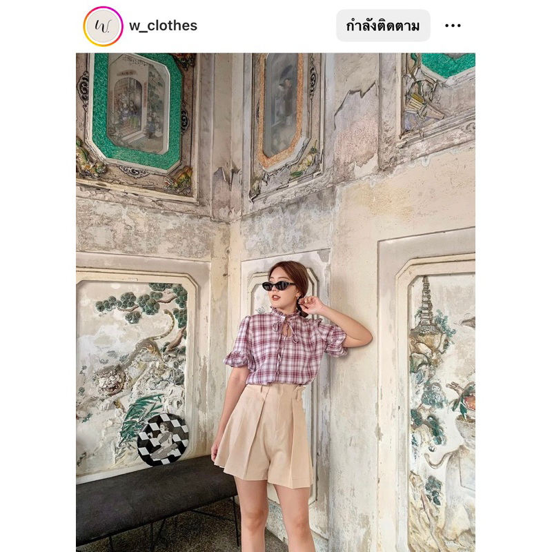 ส่งต่อ เสื้อ Wclothes ฟรีไซส์ ไม่เคยใส่ (shop 890฿)