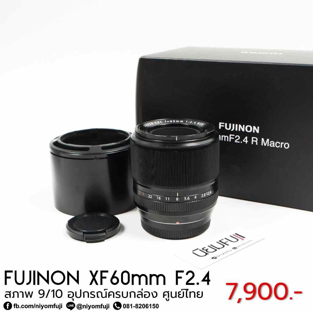 FUJINON XF60mm F2.4 ครบกล่อง ศูนย์ไทย