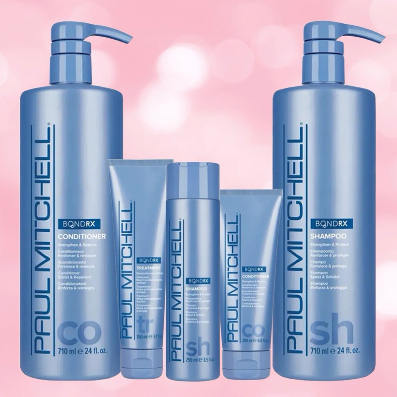 PAUL MITCHELL BOND RX 150 200 250 710 ML.แชมพู ครีมนวดผม ทรีทเม้น เชื่อมแกนผม แก้ผมเสีย