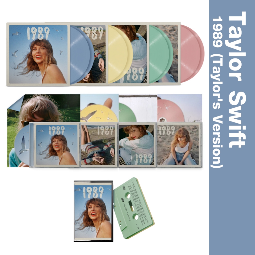 Pre-Order แผ่นเสียงและซีดี : Taylor Swift - 1989 (TAYLOR'S VERSION)