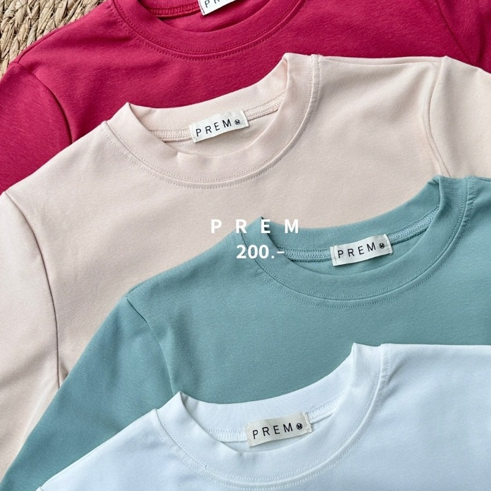 ⋆｡ เสื้อยืดคอกลม แขนสามส่วน เฉพาะไซส์ XXL เนื้อผ้ายืดดีงาม⋆｡ #1929