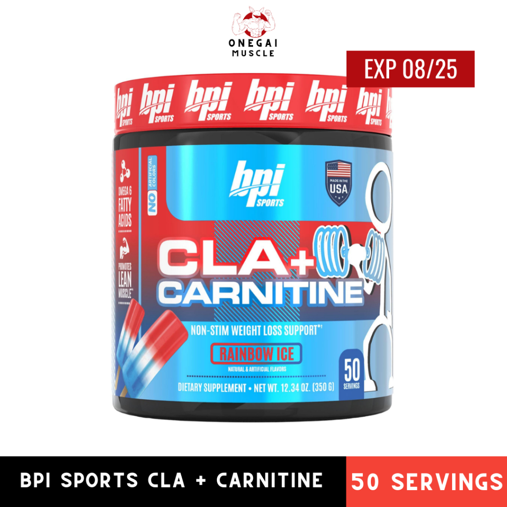 BPI​ SPORTS CLA + CARNITINE 50​ servings​