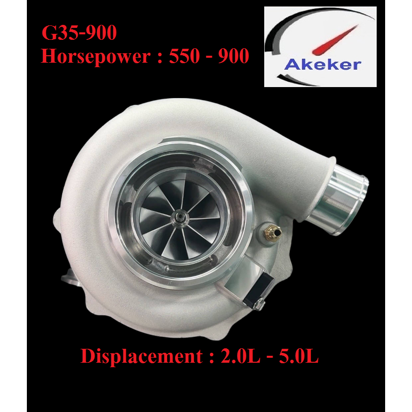 G35-900 Turbo Billet Wheel Dual Vband Dual Ceramic Ball Bearing HP Horsepower: 550 - 900