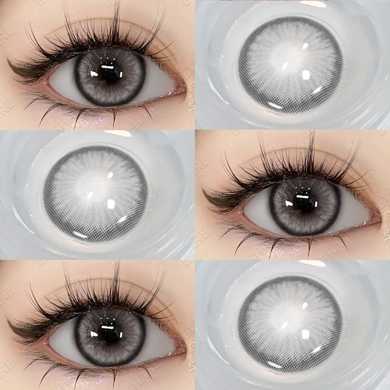 (COD)-Eyeshare Diamond Grey คอนแทคเลนส์ 1 คู่ 14.5 มม.ตาโตน่ารัก Neture คอนแทคเลนส์สี หนึ่งปีใช้จัดส่งฟรี