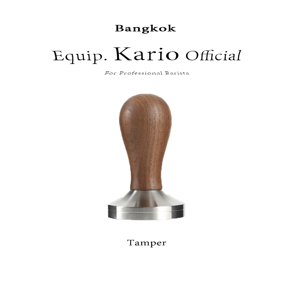จัดส่งทันที | 51mm 53mm 58mm กองกําลังเดิม แทมเปอร์กองกําลังคงที่ สามารถย้อนกลับกาแฟได้อั Wooden tamper