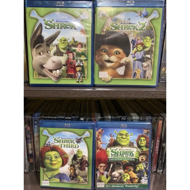 - Shrek - Collection : Blu-ray แท้ ครบ 4 ภาค มีเสียงไทย / มีบรรยายไทย