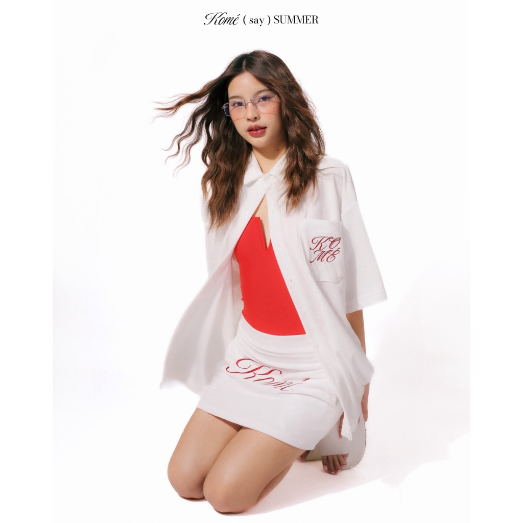 kome.offi เสื้อเซ็ตผ้าขนหนู kome (say) summer collection - รูปที่ 3