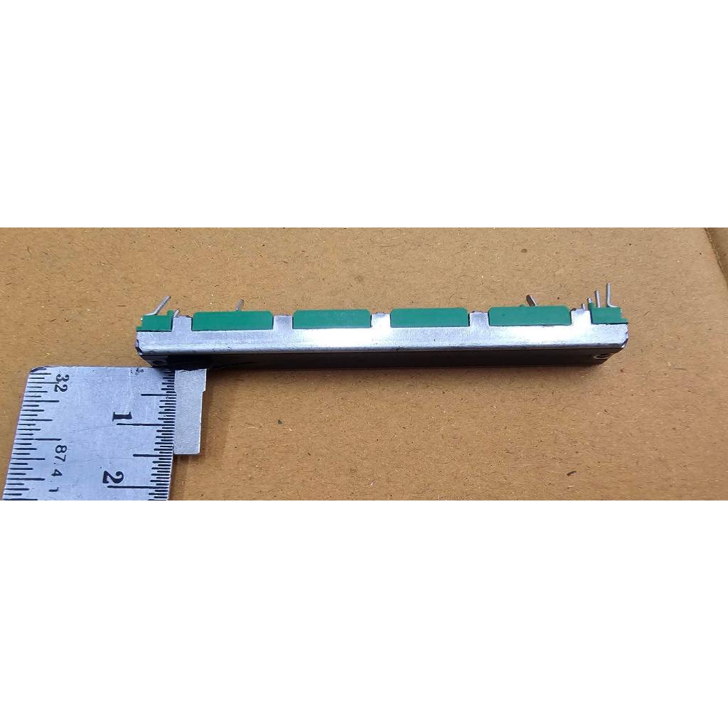 VR สไลด์ 6 ขา 100K ตัวต้านทานปรับค่าแบบสไลด์