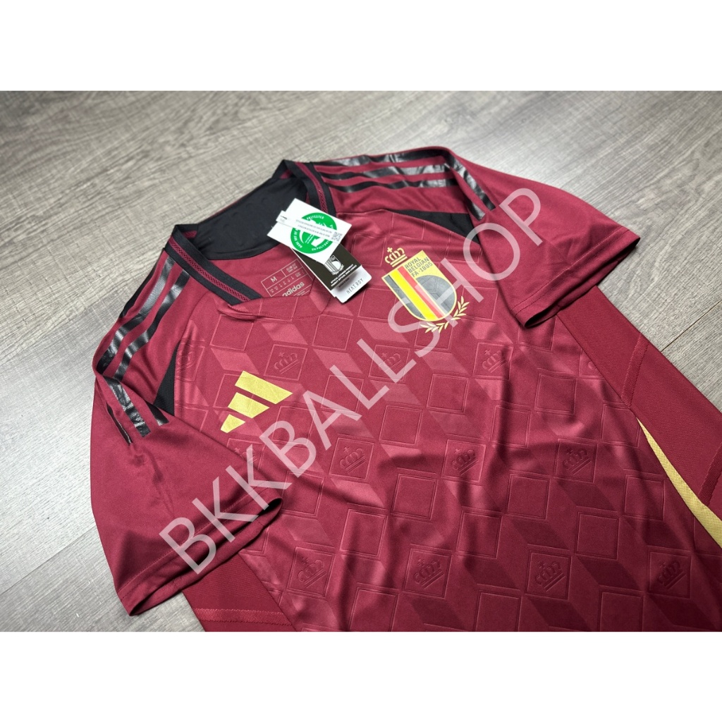 [Player] - เสื้อฟุตบอล ทีมชาติ Belgium Home เบลเยี่ยม เหย้า Euro ยูโร 2024