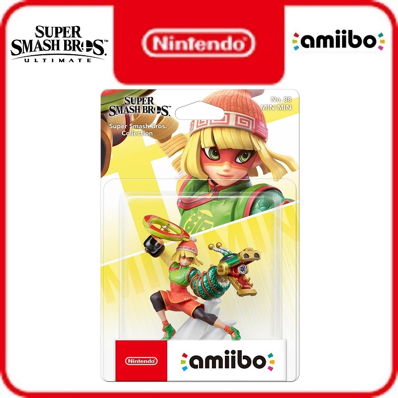Nintendo : amiibo SUPER SMASH BROS : MIN MIN ของแท้ 100%