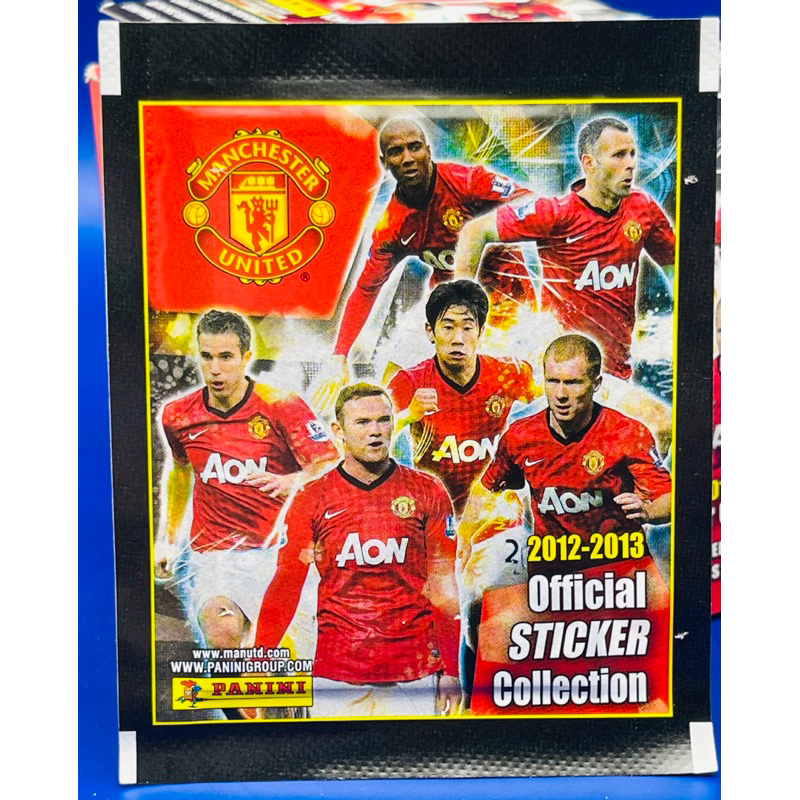 PANINI STICKER Collection MANCHESTER UNITED 2012-2013 Official (แยกขาย 1 ซอง)