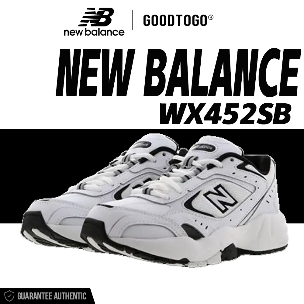 แท้💯% New Balance 452 NB WX452SB White Black SNEAKERS