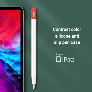 เคสซิลิโคนดินสอบางเฉียบสำหรับ Apple Pencil 3(USB-C) 2nd 1nd Pencil pro ที่ใส่ปากกากันลื่น Silicone Pencil Case-XF