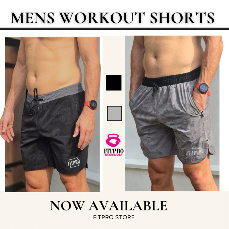 กางเกงออกกำลังกาย ผู้ชาย Man Gym Short workouts | Crossfit Short | by fitprostore