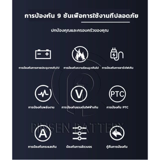 PINSEN แบตเลื่อยชัก /แบตเตอรี่ประแจไฟฟ้า/แบตเตอรี่เครื่องตัดหญ้า/แบตเตอรี่เลื่อยไฟฟ้า/ แท่นชาร์จแบตเตอรี่ (Makita)