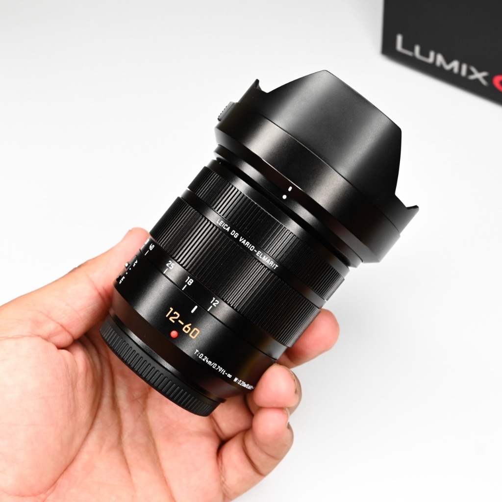 Panasonic Leica DG 12-60mm F2.8-4 ตัวเลนส์่สภาพใหม่มาก ๆ ไม่มีฝุ่นไม่มีรา ไม่มีฝ้า