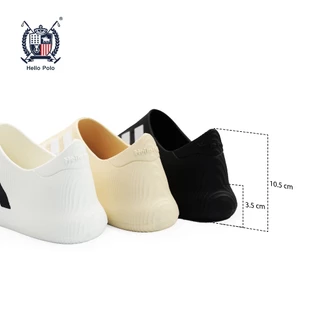Hello Polo รุ่น HP8026 รองเท้าสลิปออน รองเท้าแตะลายแถบ กันน้ำพื้นนิ่ม ใส่ได้ทั้งผู้ชายและผู้หญิง