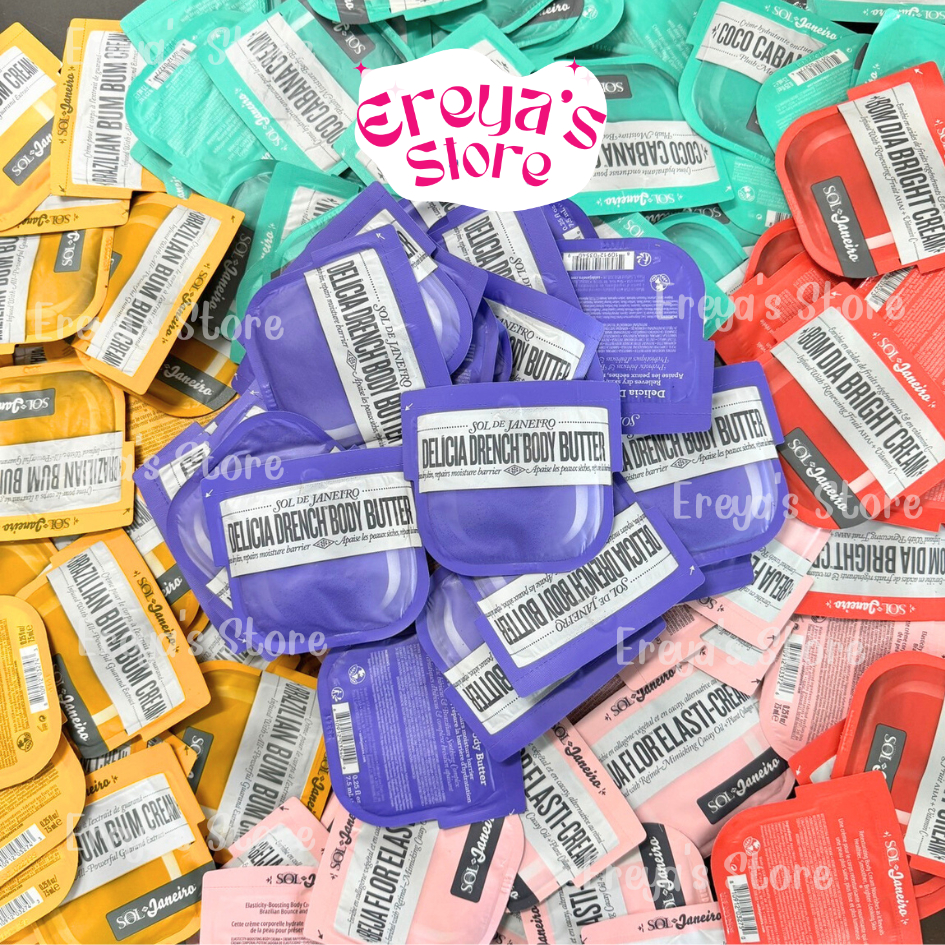 สีม่วงมาเพิ่มแล้วค่ะSOL DE JANEIRO Cream หลายหลายสูตร แบบซอง7.5 ML>>106<<