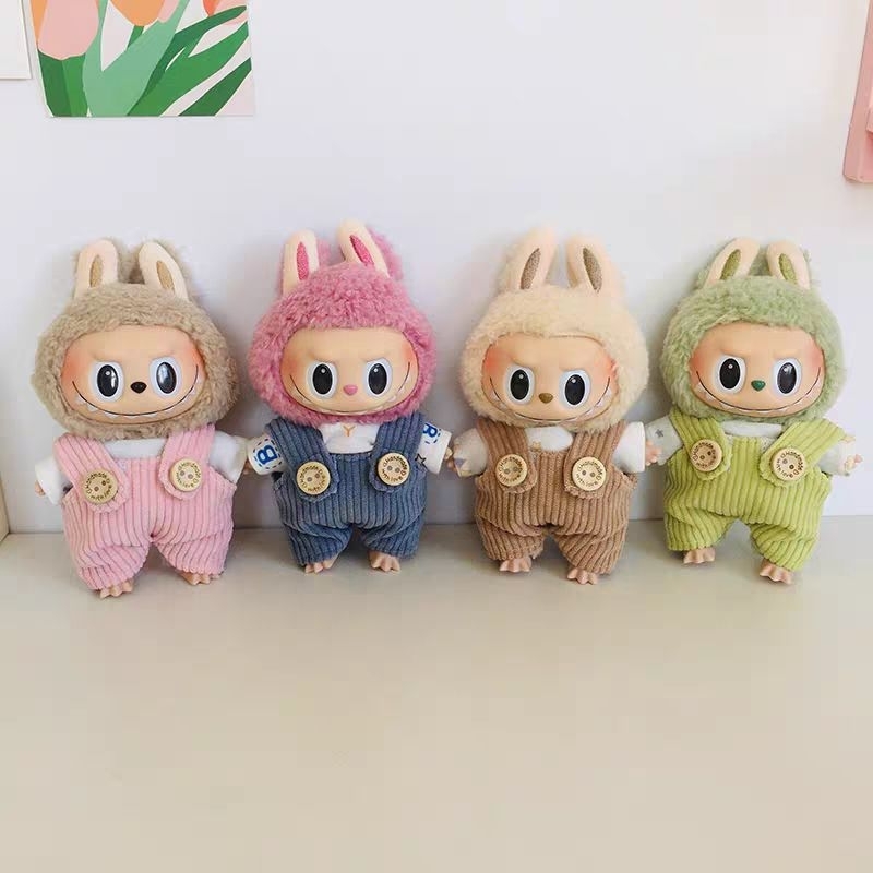 พร้อมส่งจากไทย!!! ชุด Labubu มาการอง ชุดเสื้อผ้าตุ๊กตา Collection วันชิลๆของน้อง ราคา ถูกที่สุด ดีลบีเคเค แกลเลอรีภาพที่ 4