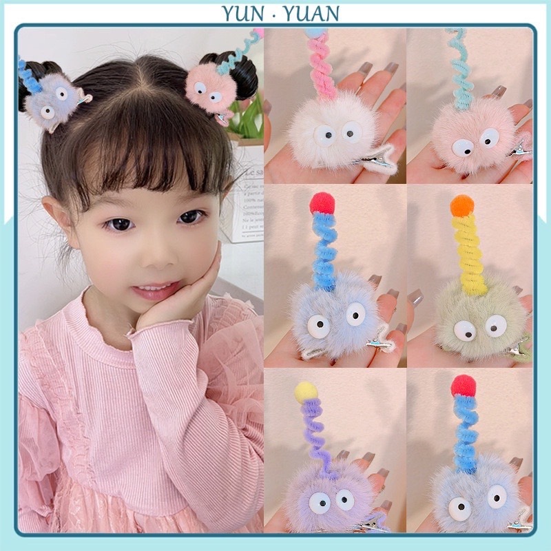 (พร้อมส่ง)J10160กิ๊บติดผม ผ้ากํามะหยี่ขนนิ่ม ลายการ์ตูนน่ารัก สีสันสดใส แฟชั่นฤดูใบไม้ร่วง สําหรับเด็กผู้หญิง
