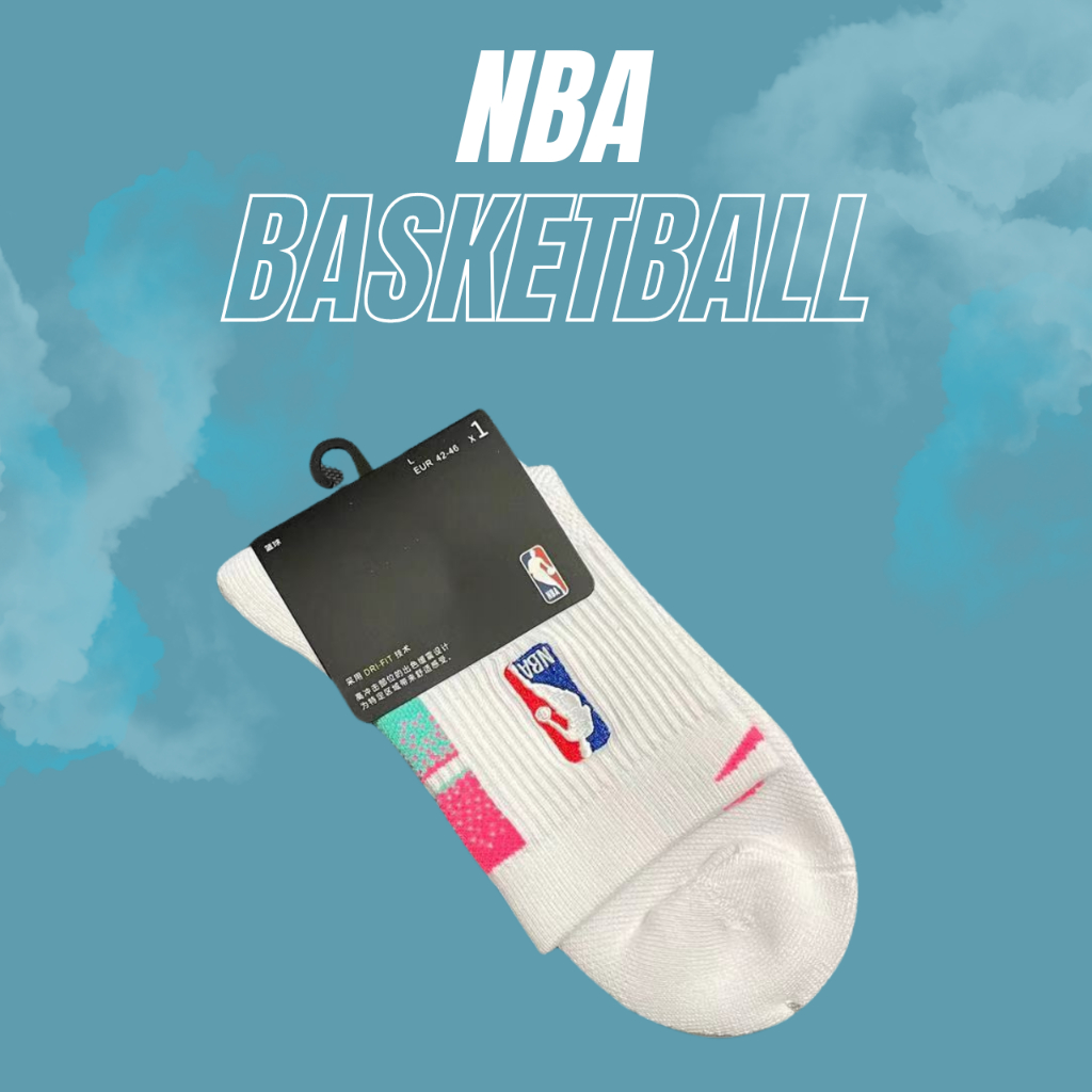 ถุงเท้าสำหรับนักบาส Basketball nbaข้อสั้น  กีฬาบาสเก็ตบอลข้อสูง แบบหนา กีฬาออกกำลังกาย **พร้อมส่งในไทย**