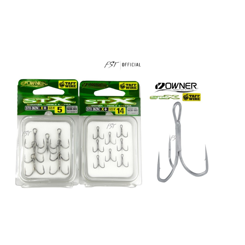 ตัวเบ็ดสามทาง OWNER STX-38ZN