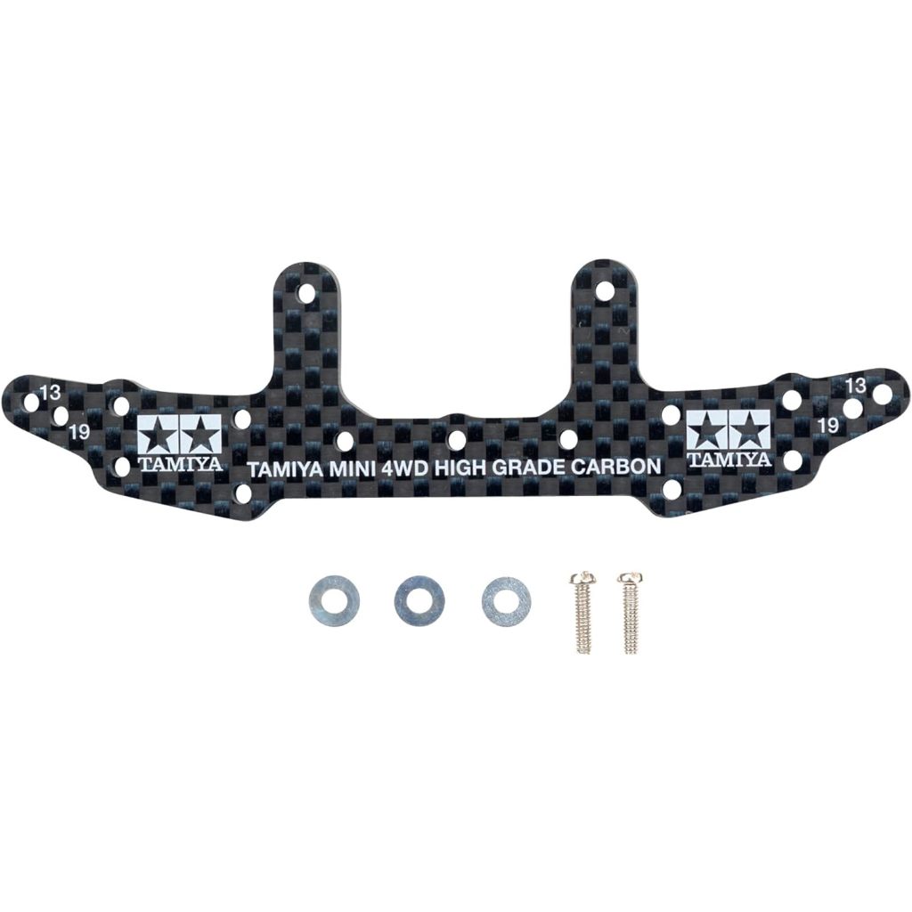 กันชนคาบอน 3mm Tamiya 95259 - HG Carbon Rear Stay (3mm) ของแท้ 100%