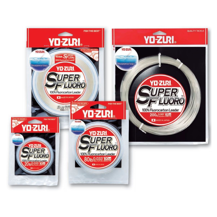 สายช็อคลีดเดอร์ YO-ZURI SUPER FLUORO 100 % Fluorocarbon Leader