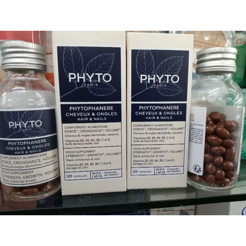Phytophanere วิตามินบำรุงผมและเล็บ 120 เม็ด thumbnail 3