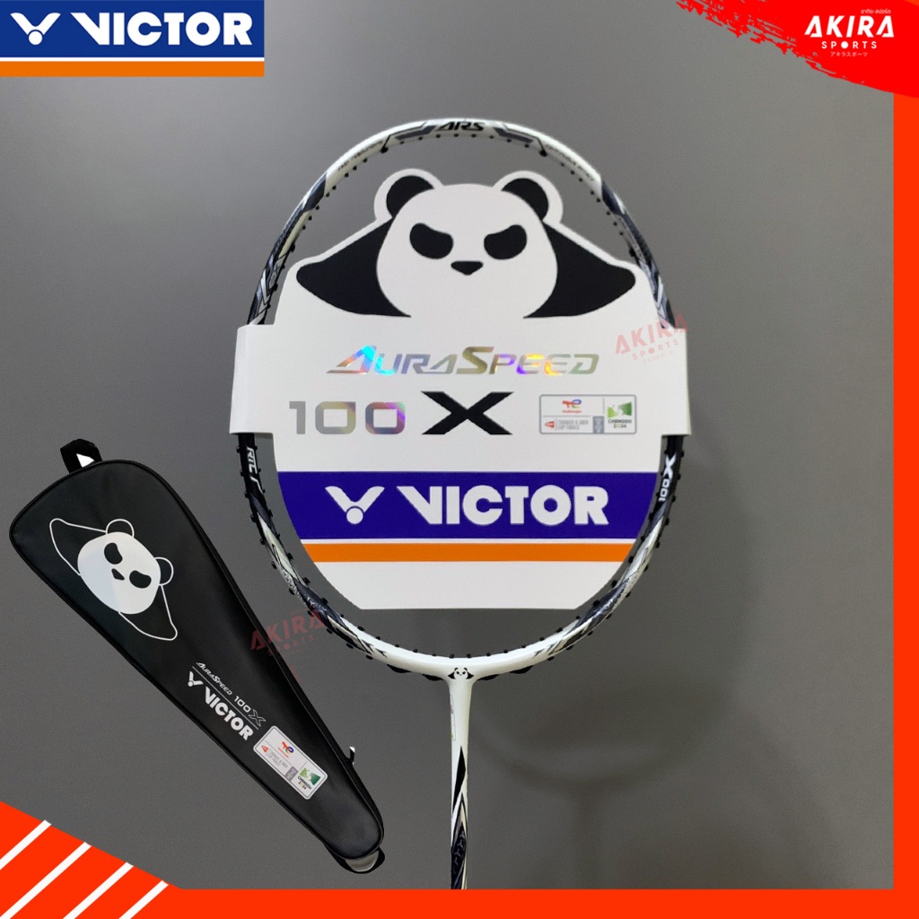 VICTOR ไม้แบดมินตัน รุ่น ARS-100X TUC แถมเอ็นและซอง พร้อมใบประกัน