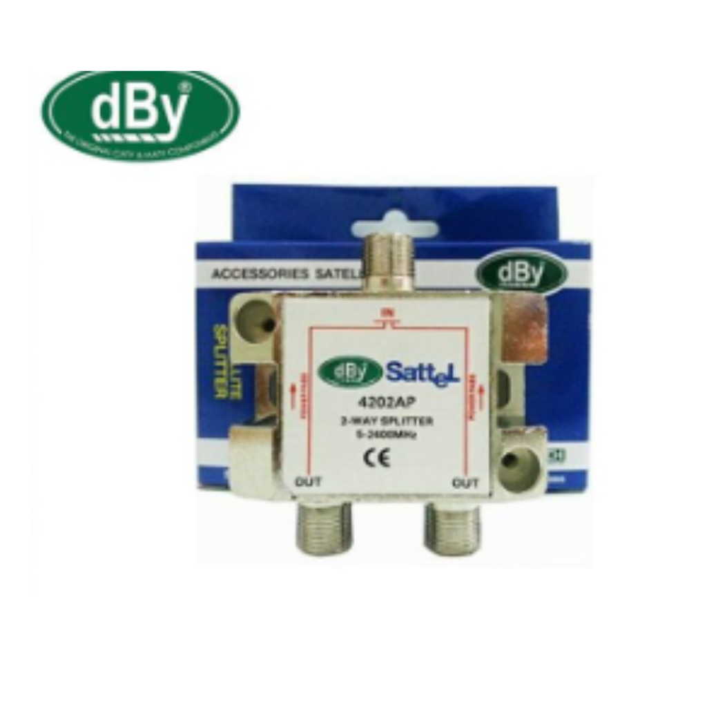 Dby 4202APN Splitter 2 Ways/Power Pass 1*2 (4202-APN)(True)