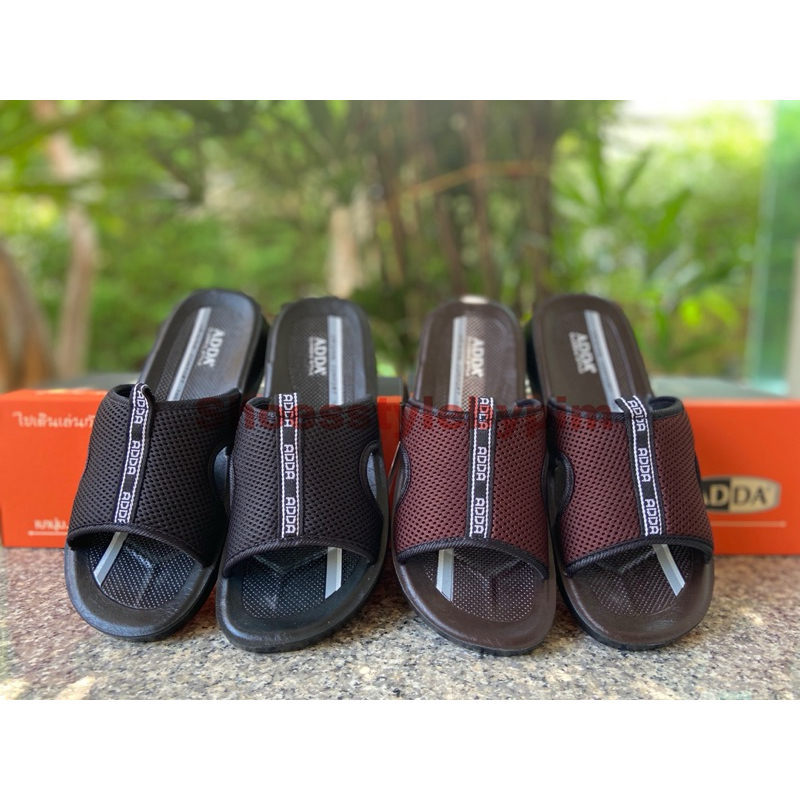 shoesstylebypim รองเท้าแตะแบบสวม ADDA  7J05