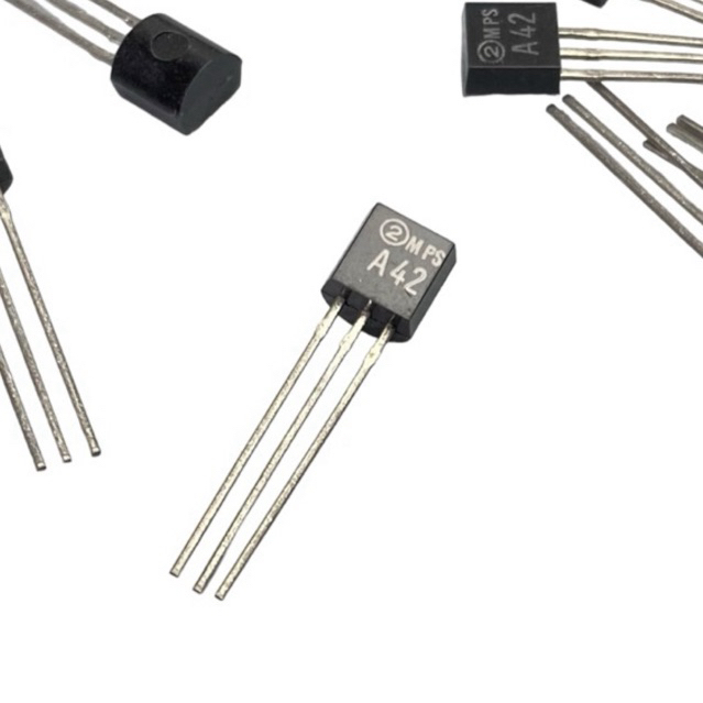 [20 ชิ้น] MPSA42 A42 ทรานซิสเตอร์ NPN 300V 0.5A TO-92 | Transistor Number 2 เบอร์แทน KSP42 BF393