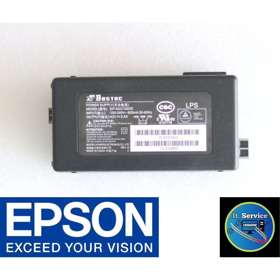 Power Supply Epson ซับพลาย L110/L120/L210/L220/L300/L350/L405/L455/L550/L555/L605/L565